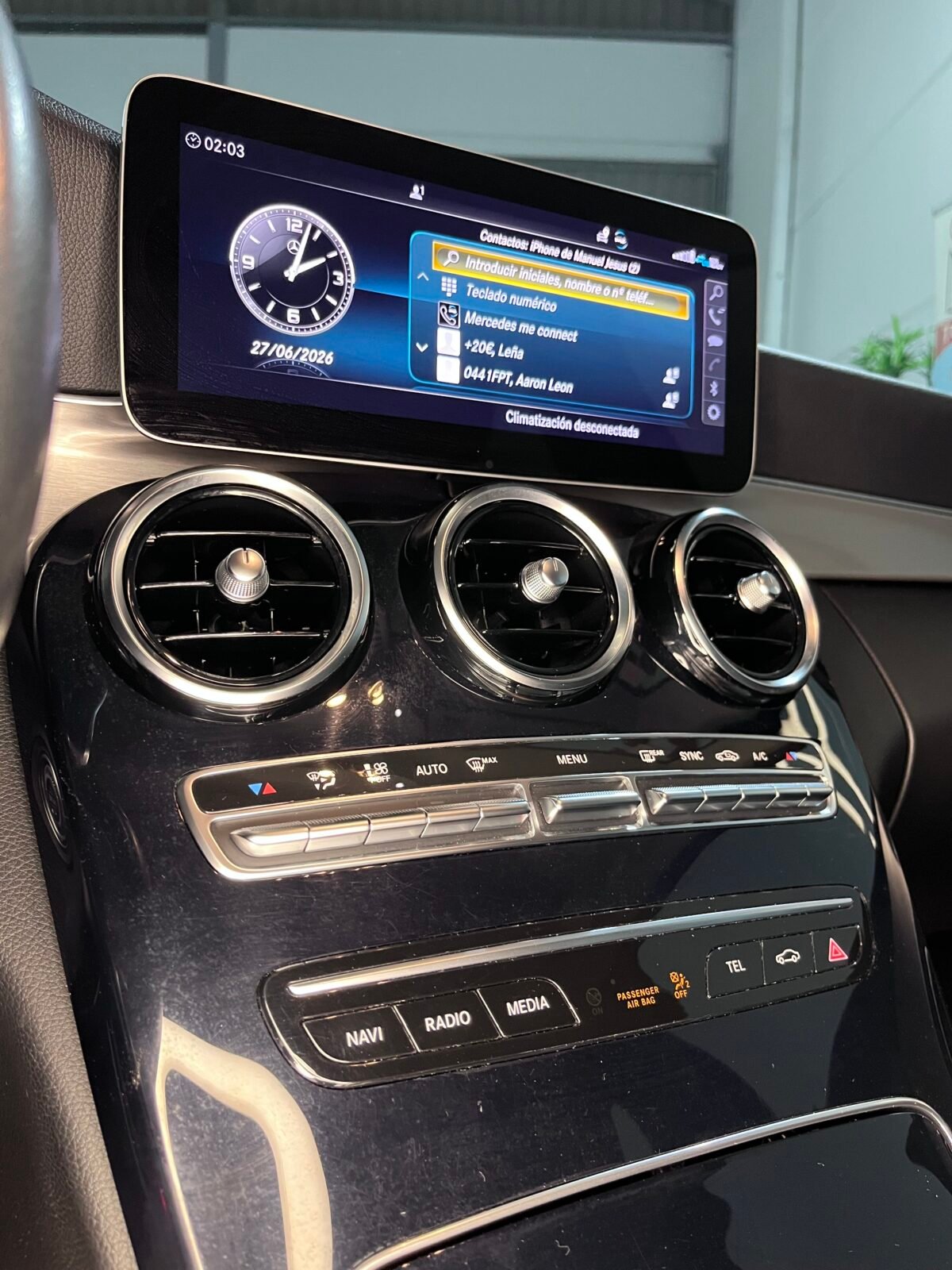 MERCEDES-BENZ Clase C C200d 160cv auto